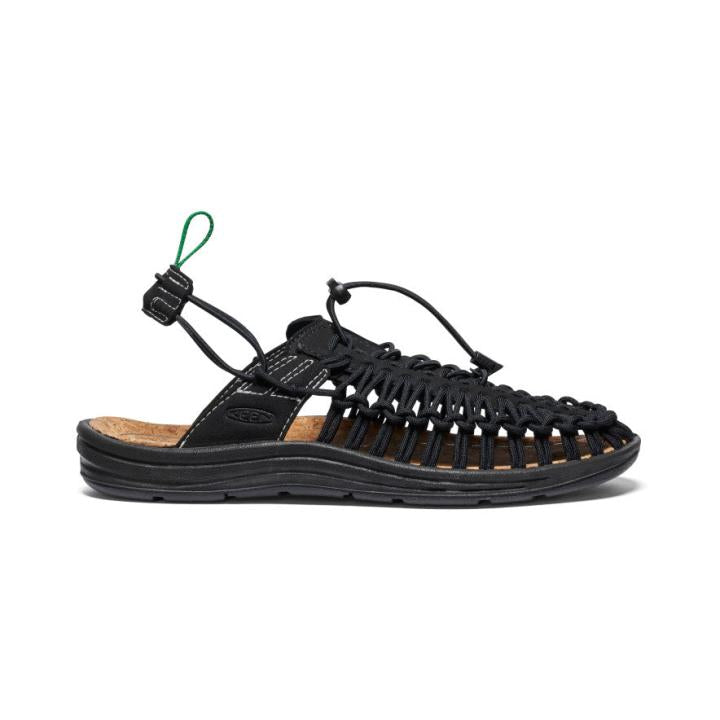 All Gender UNEEK II Convertible Black/Jolly Green Sandal | Men KEEN Sandals