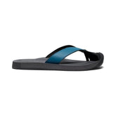Barbados Legion Blue/Antique Moss Leather Flip-Flop | Men KEEN Water