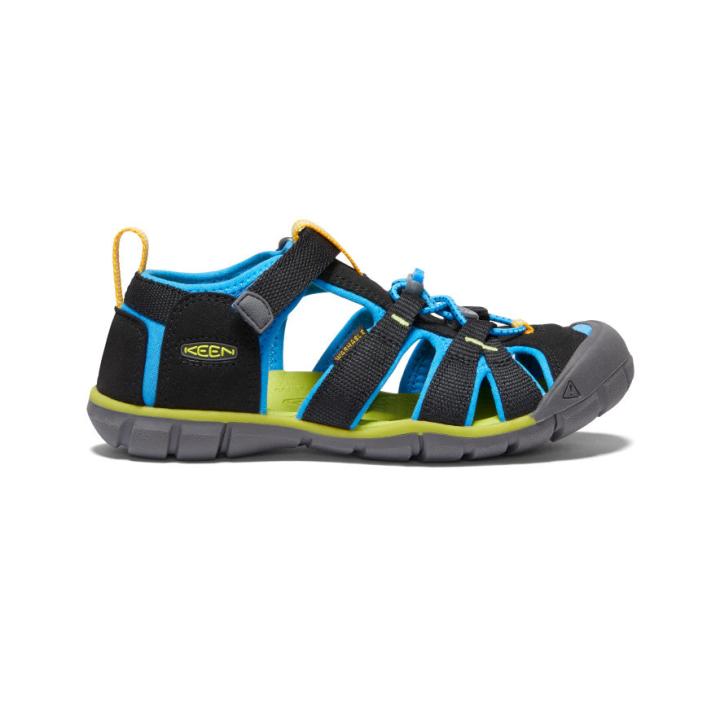 Big Kids' Black Water Sandals - Seacamp II CNX | Kids KEEN Water