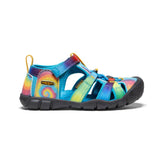 Big Kids' Blue Tie Dye Water Sandals - Seacamp II CNX | Kids KEEN Water