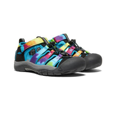 Big Kids' Rainbow Tie Dye Water Hiking Sandals - Newport H2 | Kids KEEN Water