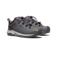 Big Kids' Waterproof Grey Hiking Shoes - Targhee Low WP | Kids KEEN Shoes