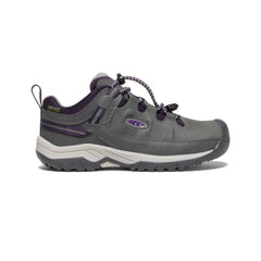 Big Kids' Waterproof Grey Hiking Shoes - Targhee Low WP | Kids KEEN Shoes