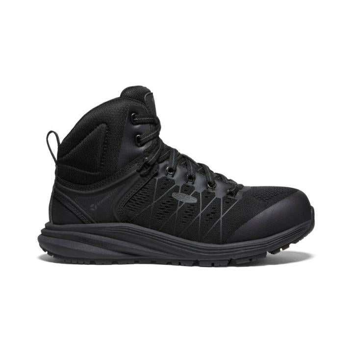 Black Work Sneakers - Vista Energy Mid Int. Met | Women KEEN Boots