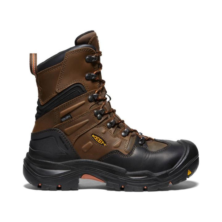 Coburg 8" Waterproof Work Boots - Steel Toe & American Built | Men KEEN Boots