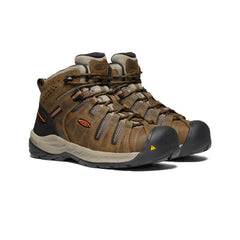 Flint II Boot (Soft Toe) Cascade Brown/Burnt Ochre | Men KEEN Boots