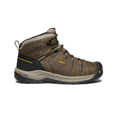 Flint II Boot (Steel Toe) Cascade Brown/Golden Rod | Men KEEN Boots