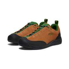 Jasper II Waterproof KEEN Maple/Forest Elf Leather Sneaker | Men KEEN Casual
