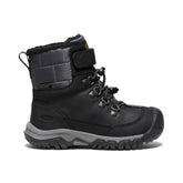 Little Kids' Kanibou Waterproof Black Leather Tall Boot | Kids KEEN Playground