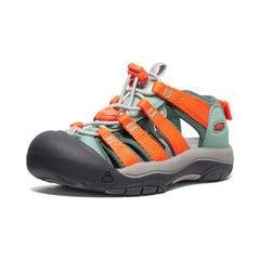 Little Kids' Newport Boundless Granite Green/Scarlet Ibis Sandal | Kids KEEN Water