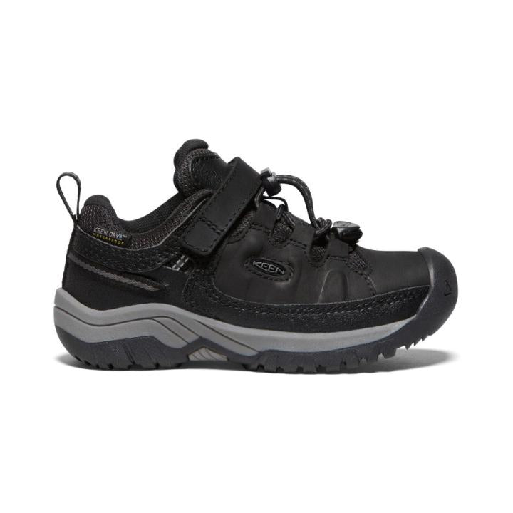 Little Kids' Waterproof Black Hiking Shoes - Targhee Low WP | Kids KEEN Hike