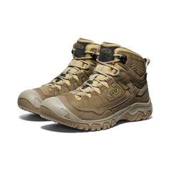 Targhee IV Mid Height Waterproof Canteen/Khaki Leather Hiking Boot | Men KEEN Boots