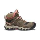Waterproof Grey/Olive Hiking Boots - Ridge Flex Mid | Women KEEN Boots