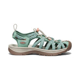 Whisper Granite Green/Peach Parfait Closed Toe Sandal | Women KEEN Sandals