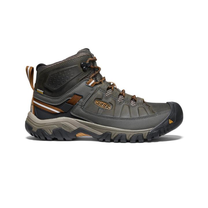 Wide Waterproof Olive Hiking Boots - Targhee III Mid WP | Men KEEN Boots
