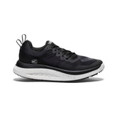 WK400 Black/White Leather Walking Shoe | Men KEEN Shoes