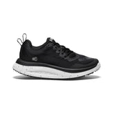 WK400 Black/White Leather Walking Shoe | Women KEEN Walk