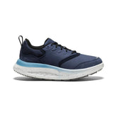 WK400 Leather Blue Leather Walking Shoe | Men KEEN Shoes