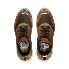 WK400 Leather Brown Leather Walking Shoe | Men KEEN Shoes
