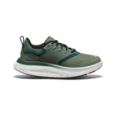 WK400 Leather Green Leather Walking Shoe | Women KEEN Walk