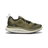 WK400 Martini Olive/Black Leather Walking Shoe | Men KEEN Walk