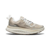 WK400 Plaza Taupe/Birch Leather Walking Shoe | Women KEEN Walk