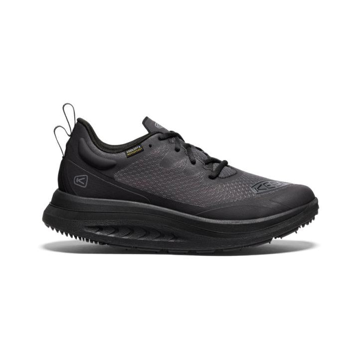 WK400 Waterproof Black Walking Shoe | Men KEEN Shoes
