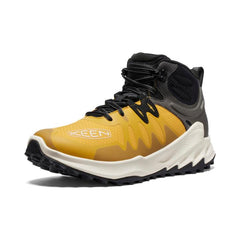 Zionic Mid Height Waterproof Golden Yellow/Birch Hiking Boot | Men KEEN Hike