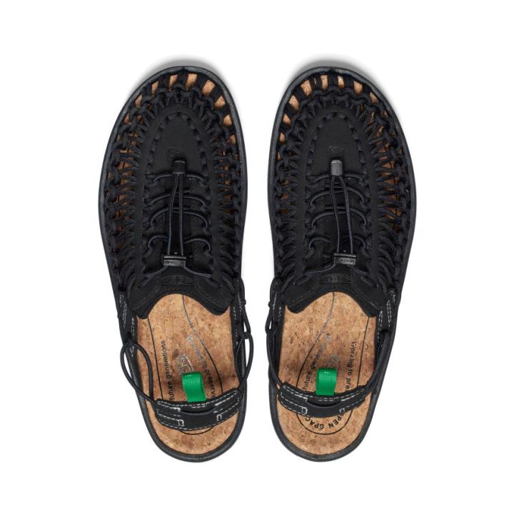 All Gender UNEEK II Convertible Black/Jolly Green Sandal | Men KEEN Sandals