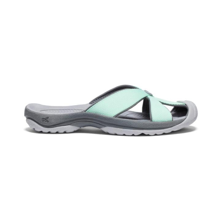 Bali Lichen/Steel Grey Leather Flip-Flop | Women KEEN Casual