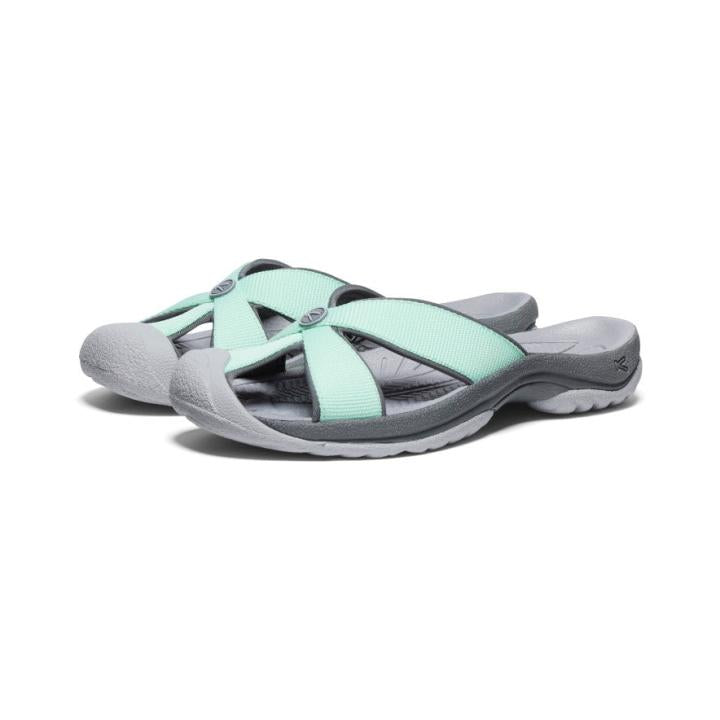 Bali Lichen/Steel Grey Leather Flip-Flop | Women KEEN Casual