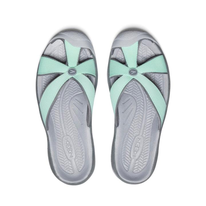 Bali Lichen/Steel Grey Leather Flip-Flop | Women KEEN Casual