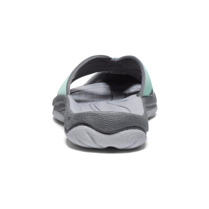 Bali Lichen/Steel Grey Leather Flip-Flop | Women KEEN Casual