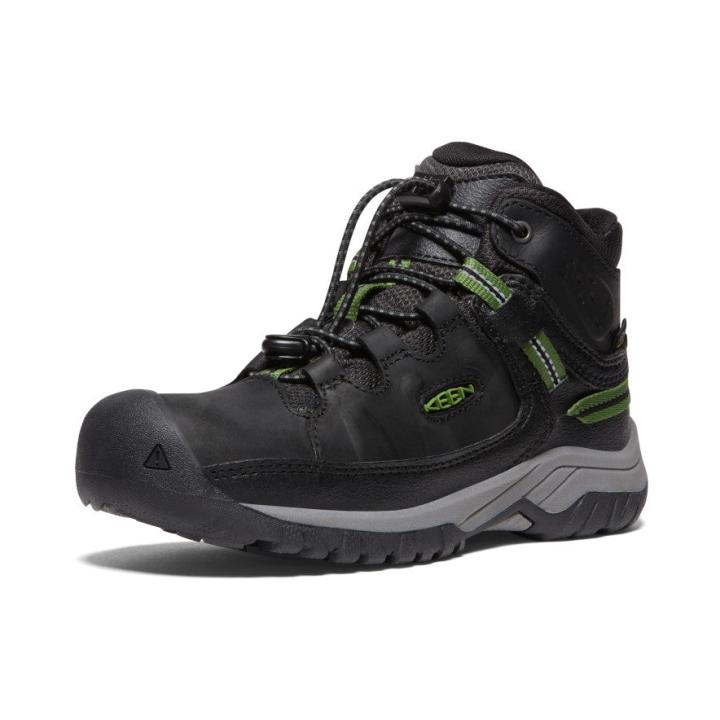 Big Kids' Black Hiking Boots - Targhee Mid WP | Kids KEEN Hike
