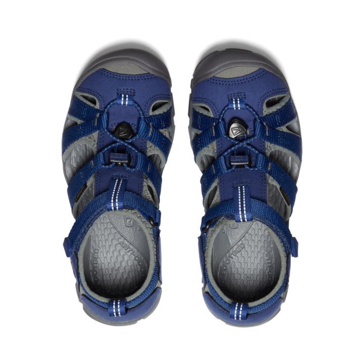 Big Kids' Blue Water Sandals - Seacamp II CNX | Kids KEEN Water