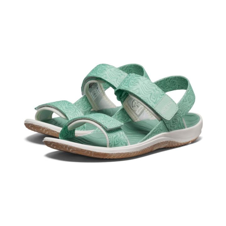 Big Kids' Elle Backstrap Lichen/Star White Sandal | Kids KEEN Big Kids’