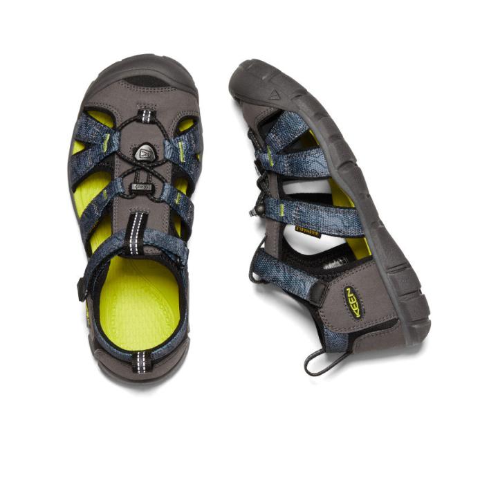 Big Kids' Grey Water Sandals - Seacamp II CNX | Kids KEEN Big Kids’
