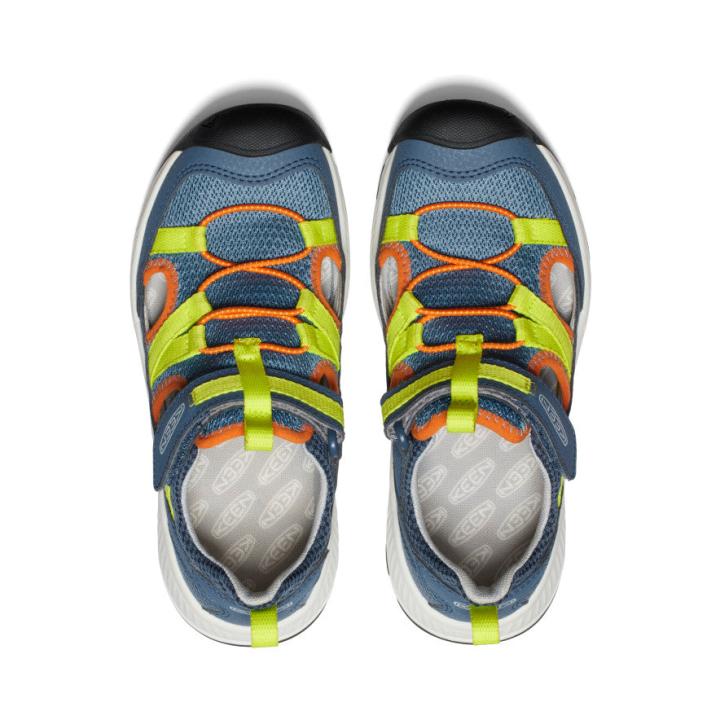 Big Kids' Motozoa Vintage Indigo/Scarlet Ibis Sandal | Kids KEEN Big Kids’