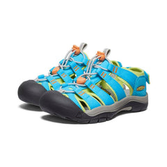 Big Kids' Newport Boundless Blue Atoll/Daiquiri Green Sandal | Kids KEEN Big Kids’