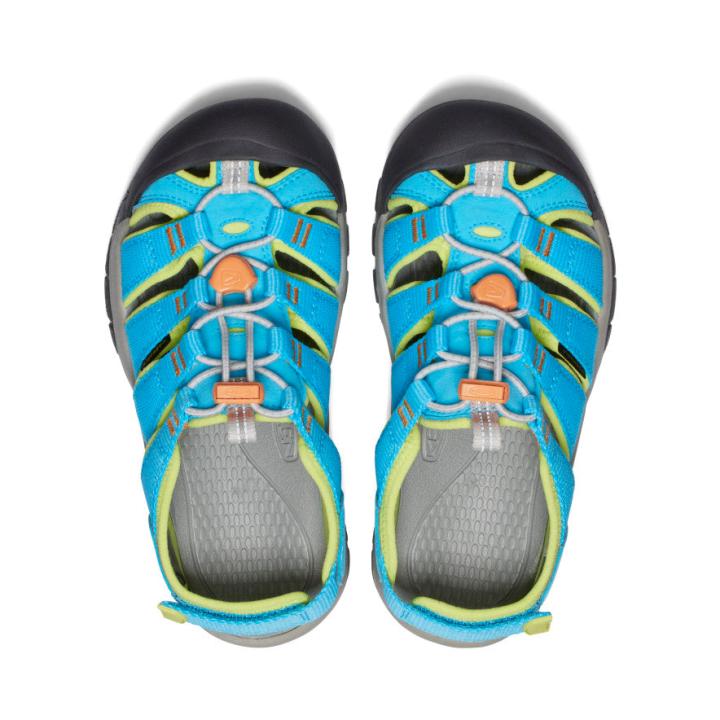 Big Kids' Newport Boundless Blue Atoll/Daiquiri Green Sandal | Kids KEEN Big Kids’