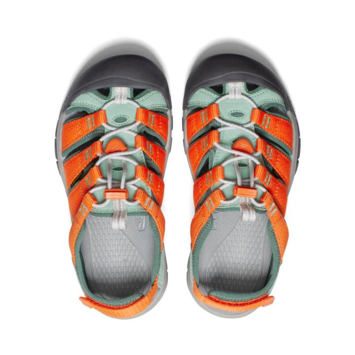 Big Kids' Newport Boundless Granite Green/Scarlet Ibis Sandal | Kids KEEN Water