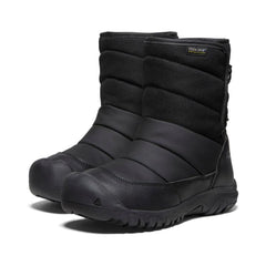 Big Kids' Puffrider Waterproof Black Boot | Kids KEEN Big Kids’