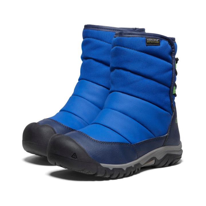 Big Kids' Puffrider Waterproof Blue Boot | Kids KEEN Big Kids’