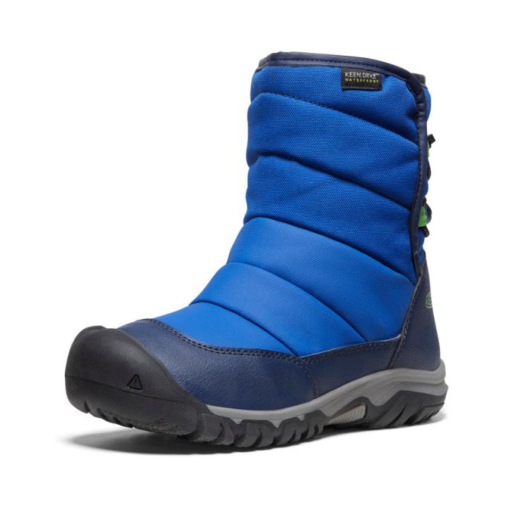 Big Kids' Puffrider Waterproof Blue Boot | Kids KEEN Big Kids’
