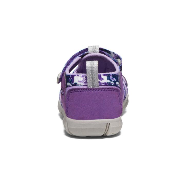 Big Kids' Purple Camo Water Sandals - Seacamp II CNX | Kids KEEN Water