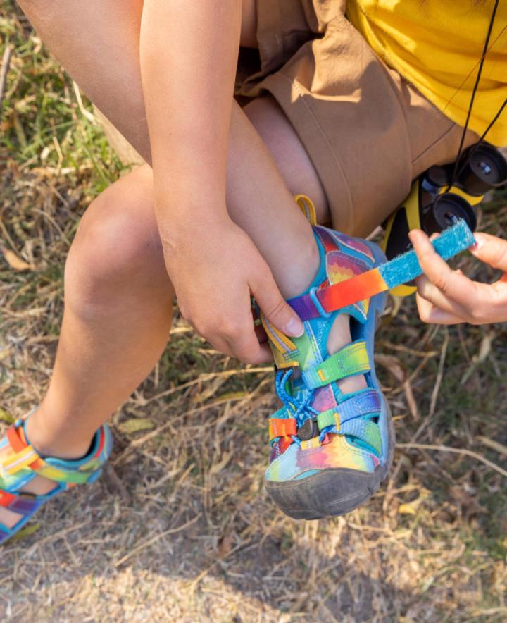 Big Kids' Purple Camo Water Sandals - Seacamp II CNX | Kids KEEN Water