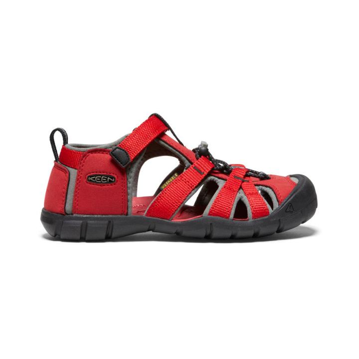 Big Kids' Red Water Sandals - Seacamp II CNX | Kids KEEN Water