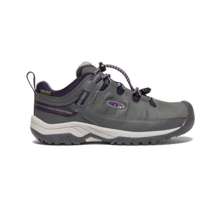Big Kids' Waterproof Grey Hiking Shoes - Targhee Low WP | Kids KEEN Shoes