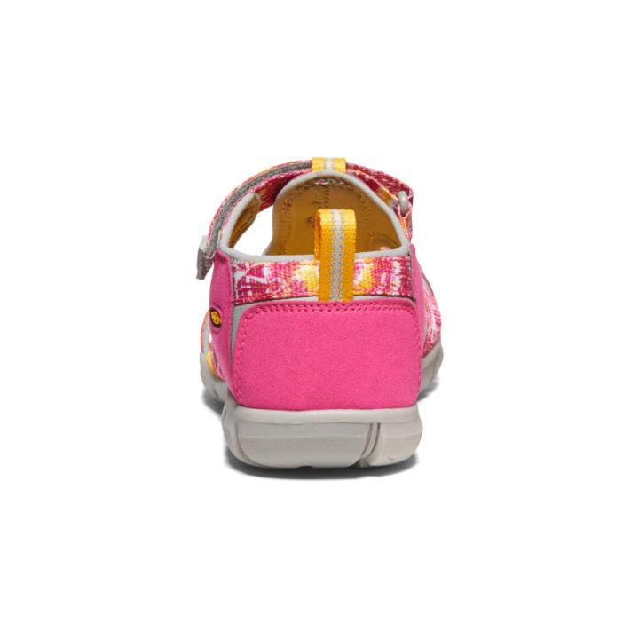 Big Kids' Yellow Print Water Sandals - Seacamp II CNX | Kids KEEN Water