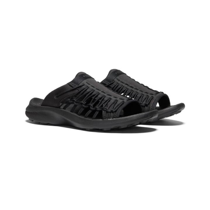Black Slide Shoes - UNEEK SNK Slide | Men KEEN Sandals